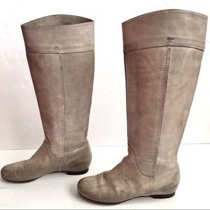 Chloe Leather Boots Size 37.5